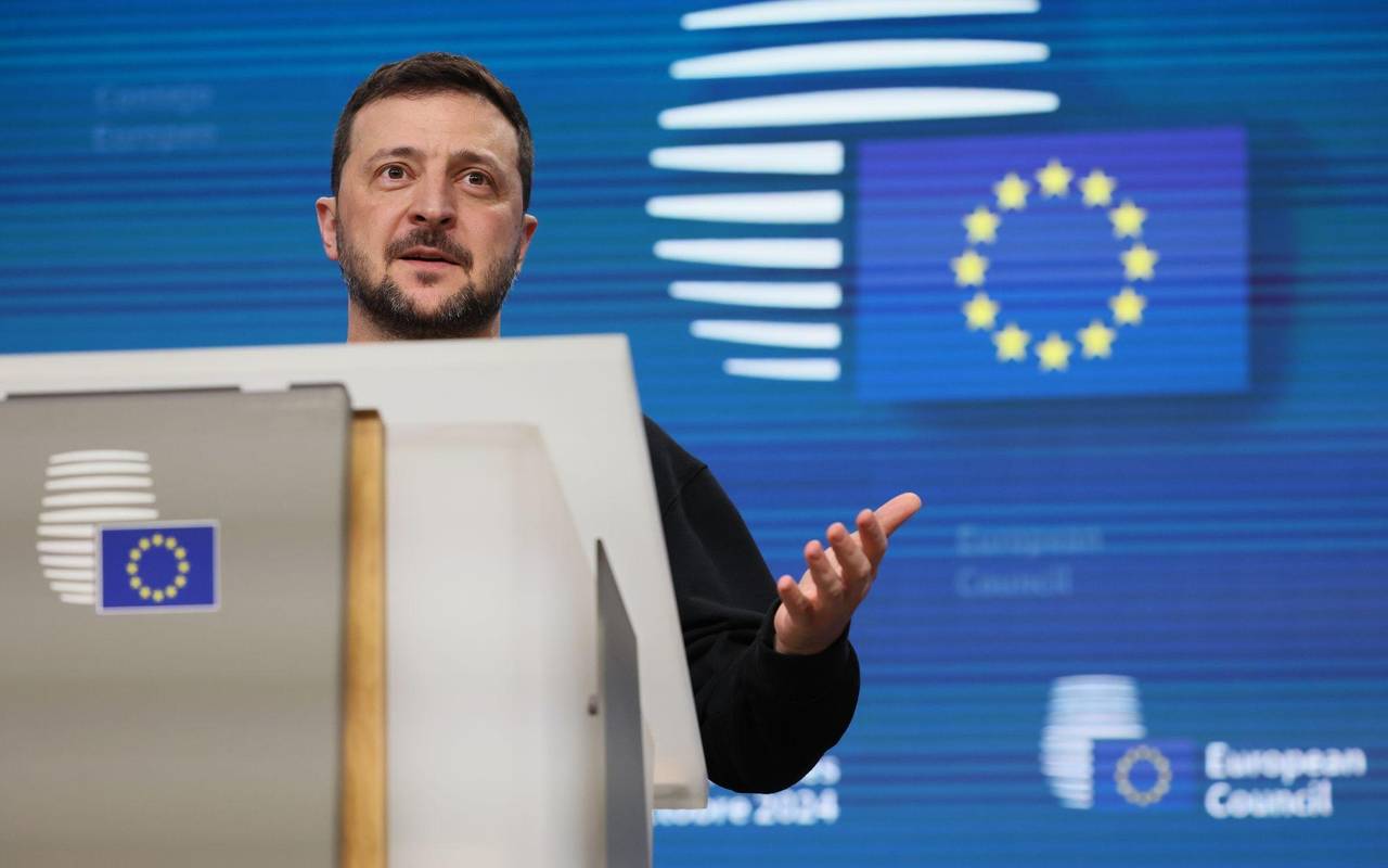 Ukrainischer Präsident Selenskyj bei der EU