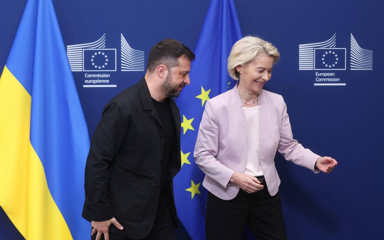 Ukrainischer Präsident Selenskyj in Brüssel