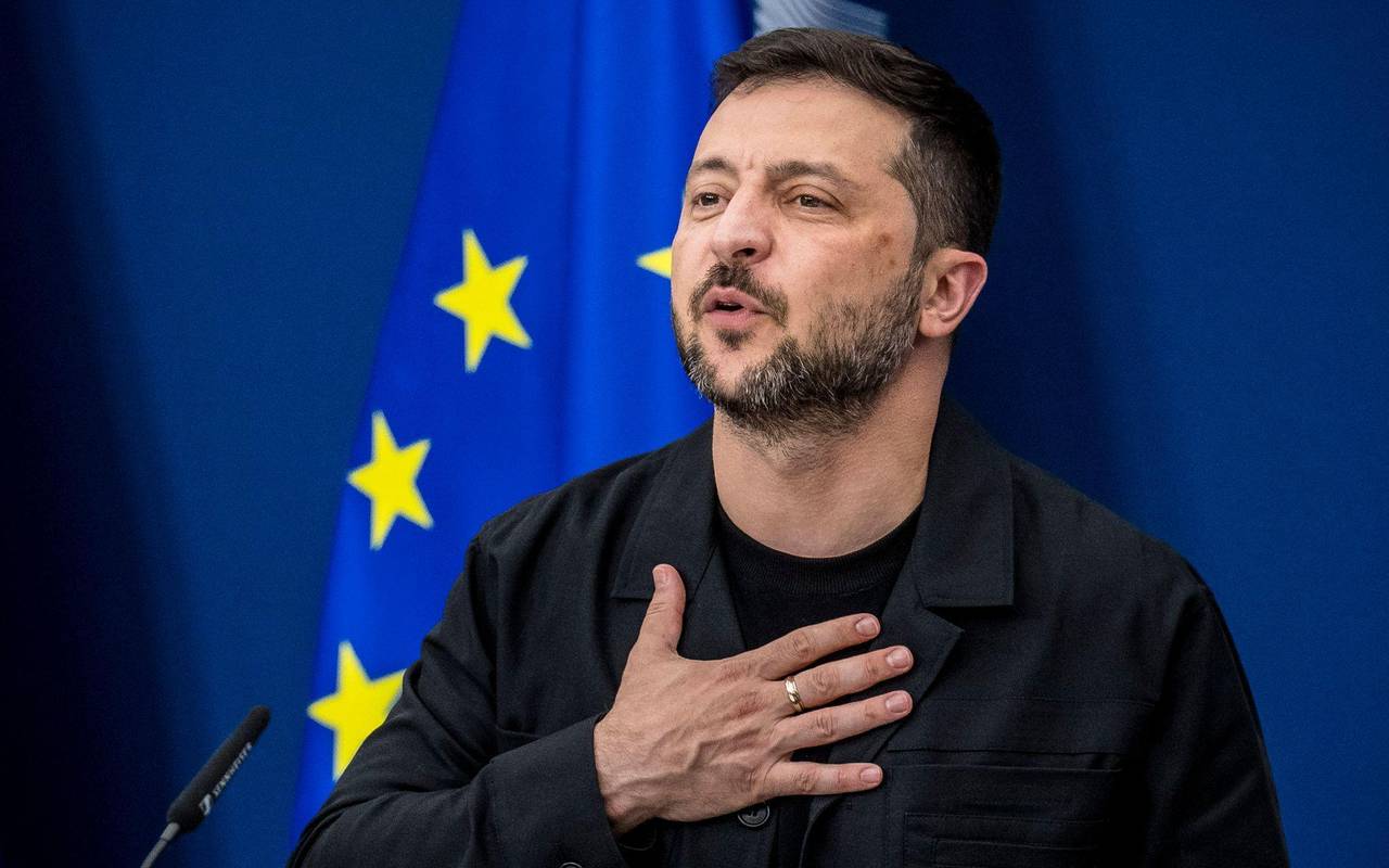 Ukrainischer Präsident Selenskyj in Brüssel