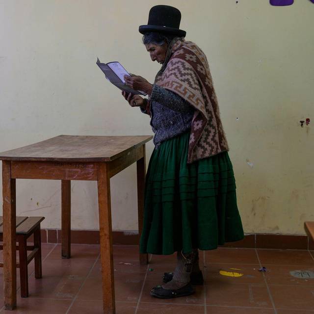 Bolivien: Stichwahl zwischen zwei Oppositionskandidaten