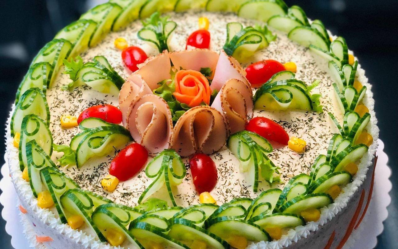 Runde Brottorte im Stader Café «Tischlein deck dich»