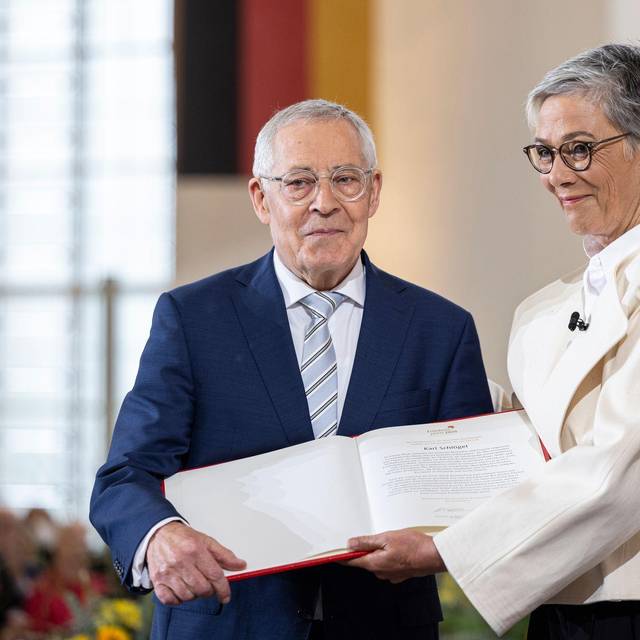 Übergabe Friedenspreis des Deutschen Buchhandels