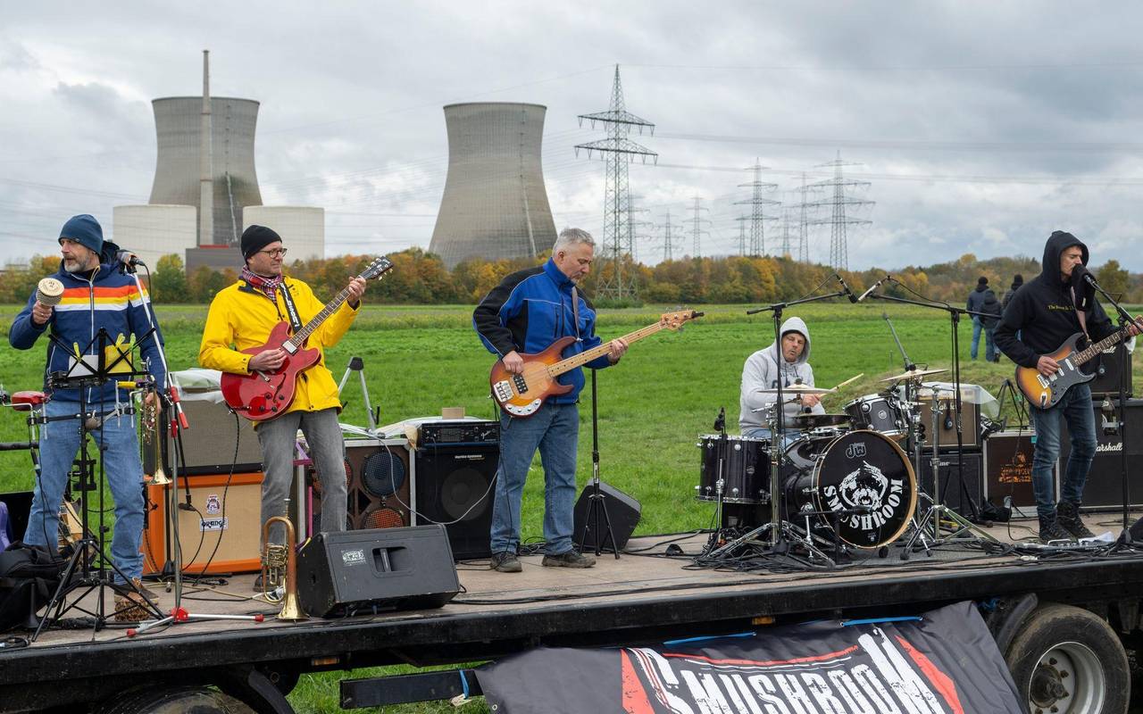 Sprengung Kühltürme Kernkraftwerk Gundremmingen