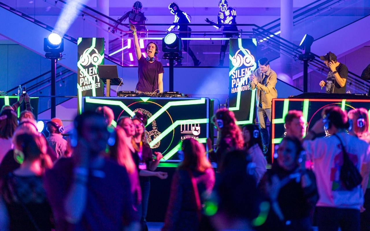 Silent Party im Niedersächsischen Landtag