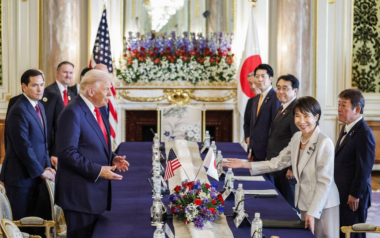 US-Präsident Trump in Japan