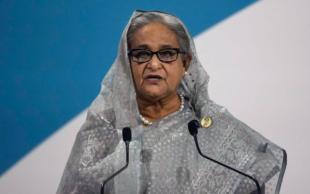 Bangladeschs Ex-Ministerpräsidentin Sheikh Hasina