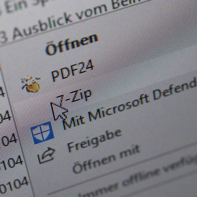 Freie Packsoftware 7-Zip