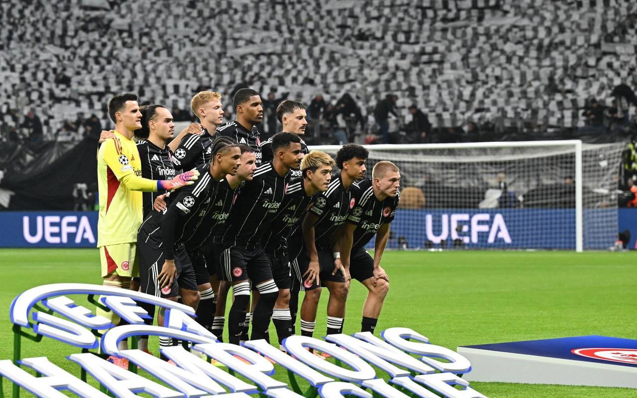 Mannschaft von Eintracht Frankfurt