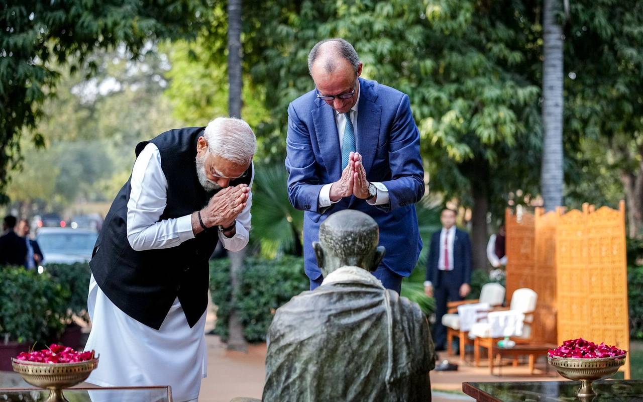 Bundeskanzler Merz in Indien