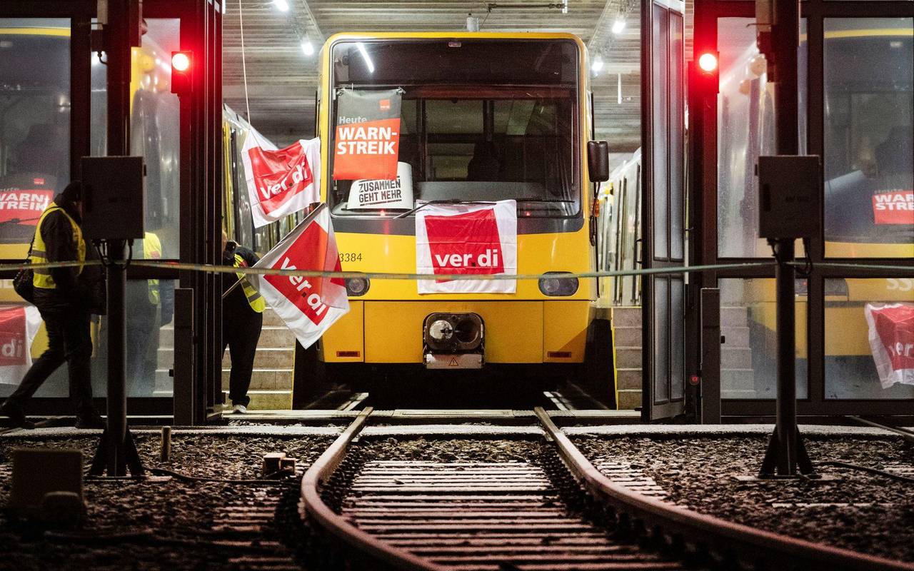 Verdi-Warnstreiks im Nahverkehr – Baden-Württemberg