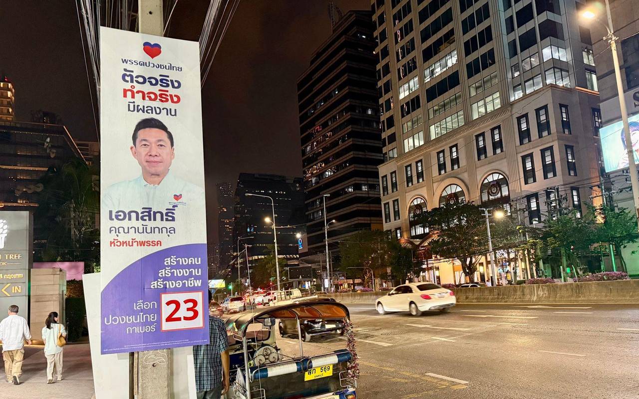 Wahlkampf in Thailand