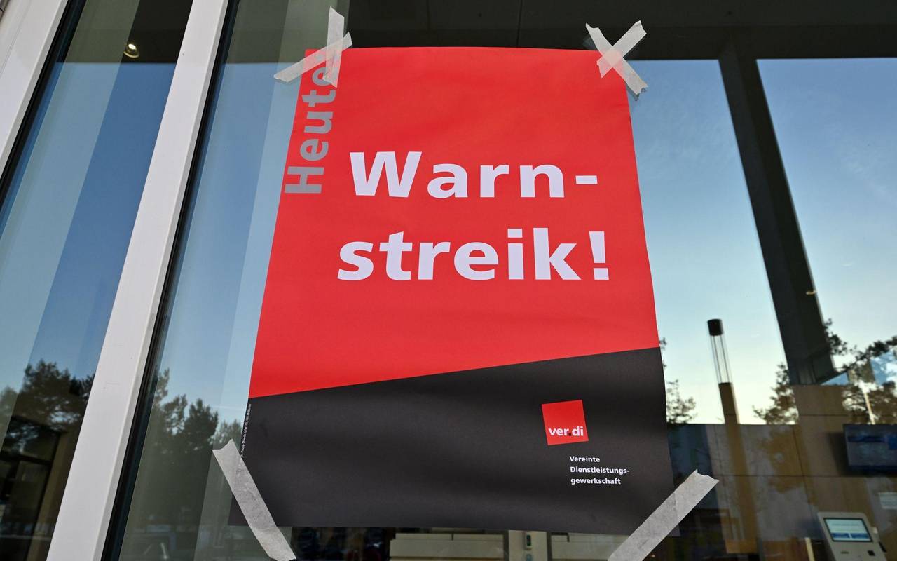 Verdi-Warnstreiks im öffentlichen Dienst - Thüringen