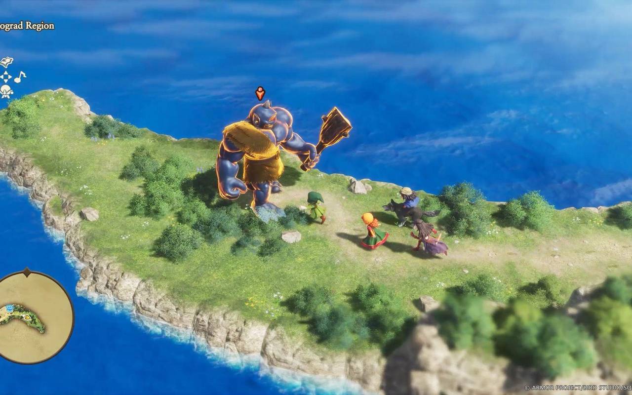 Screenshot vom Spiel «Dragon Quest VII Reimagined»