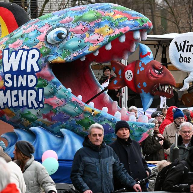 Protest gegen AfD-Treffen