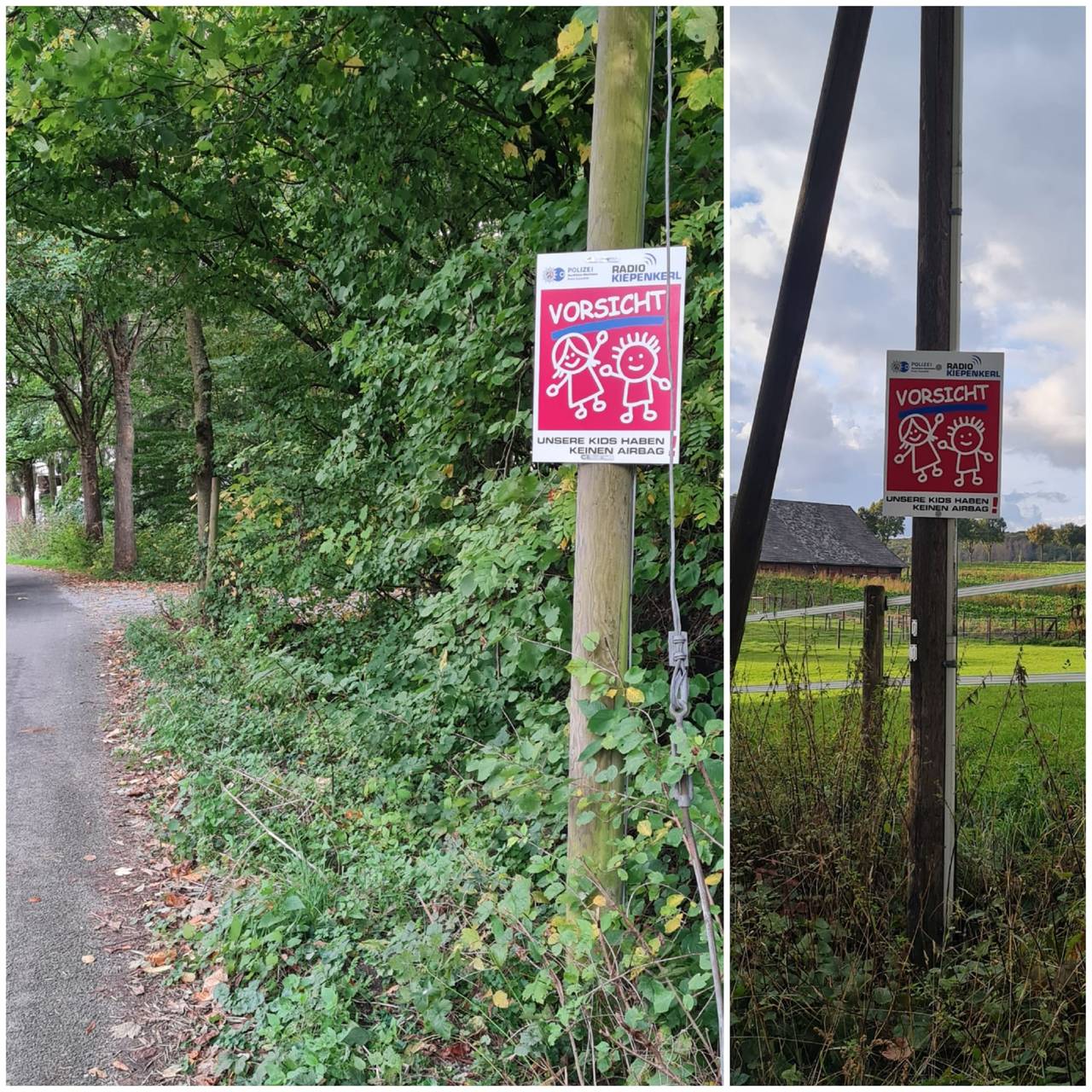 Aktion für mehr Verkehrssicherheit