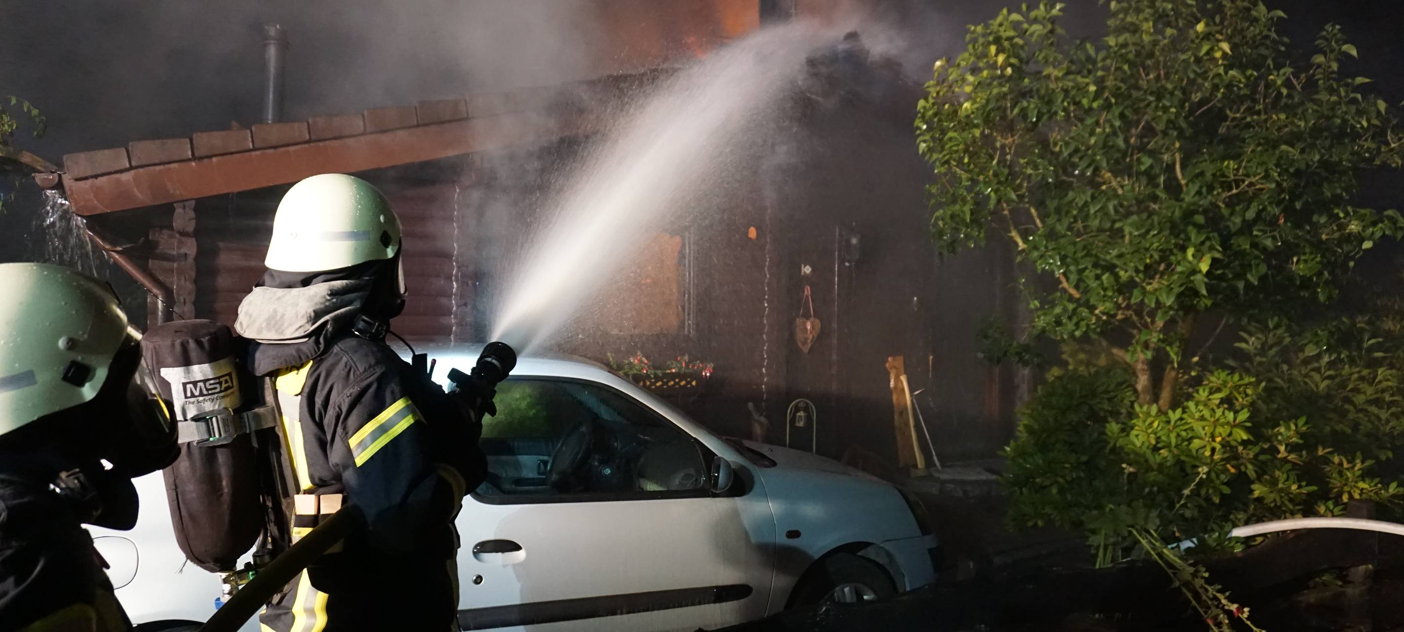 Wohnhaus-Brand in Hausdülmen