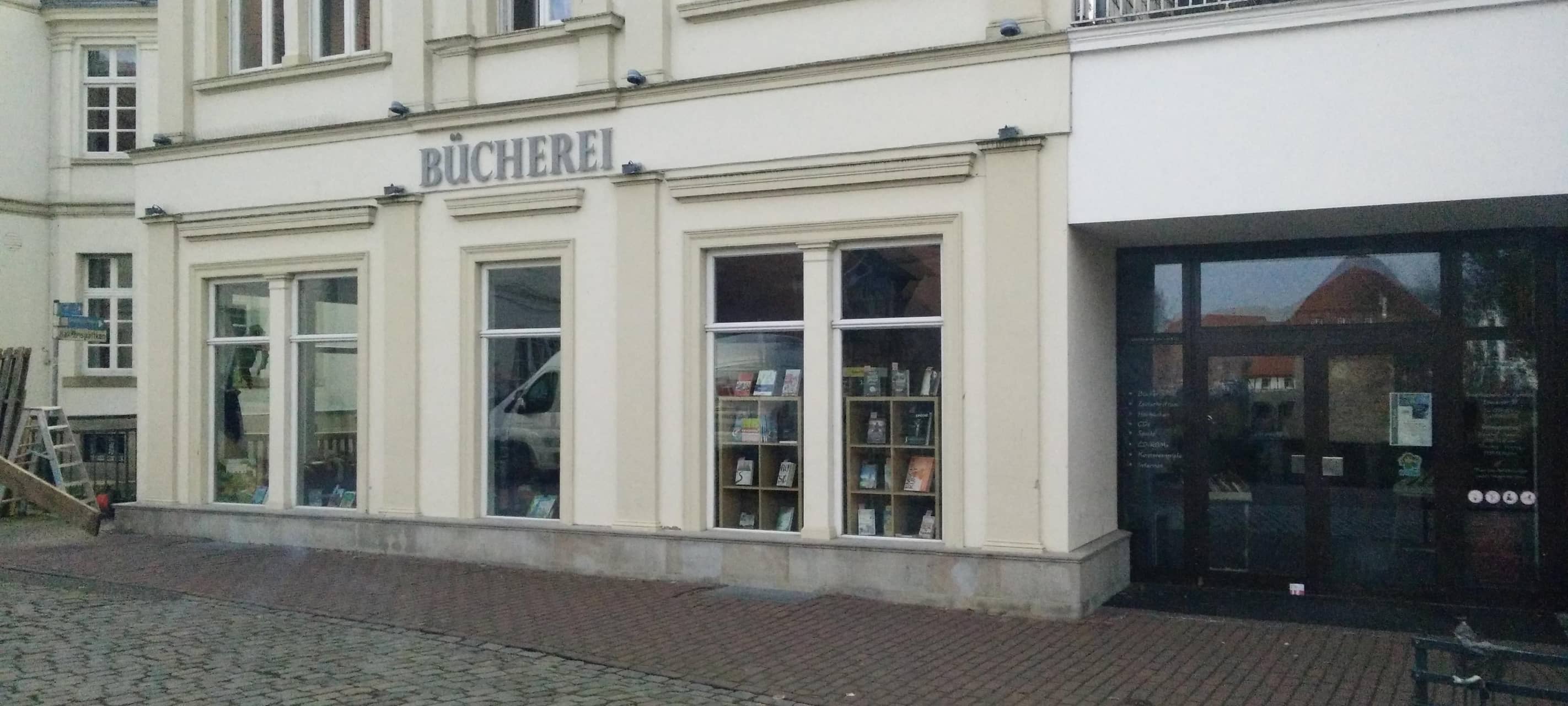 Bücherei macht Urlaub
