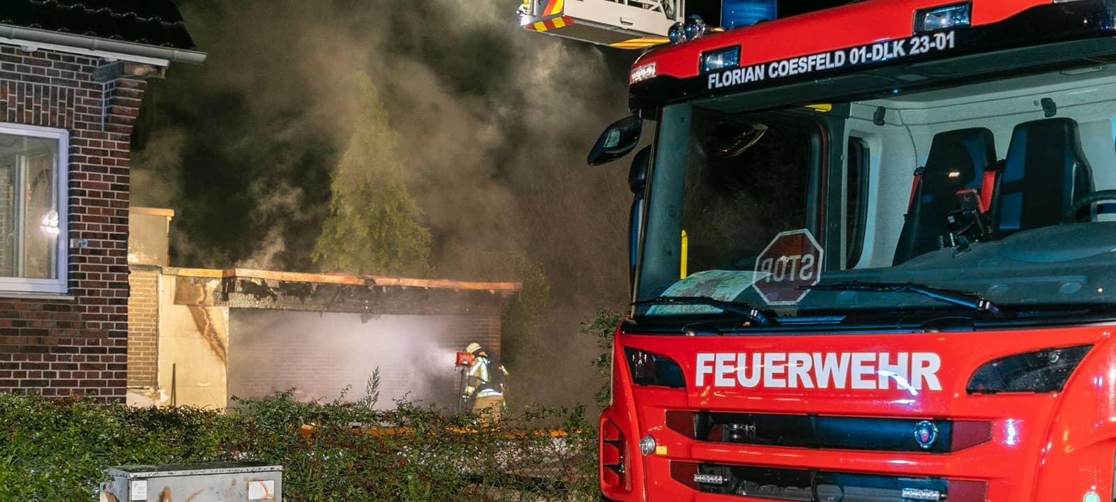 Jüngster Brandfall in Coesfeld gehört zu Brandserie