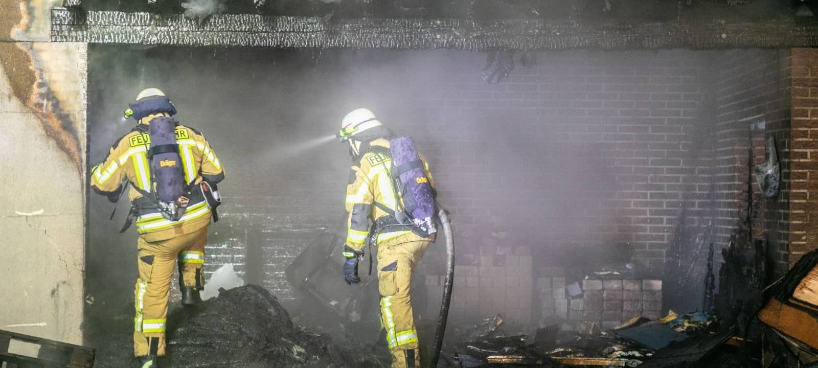 Brand in Coesfeld