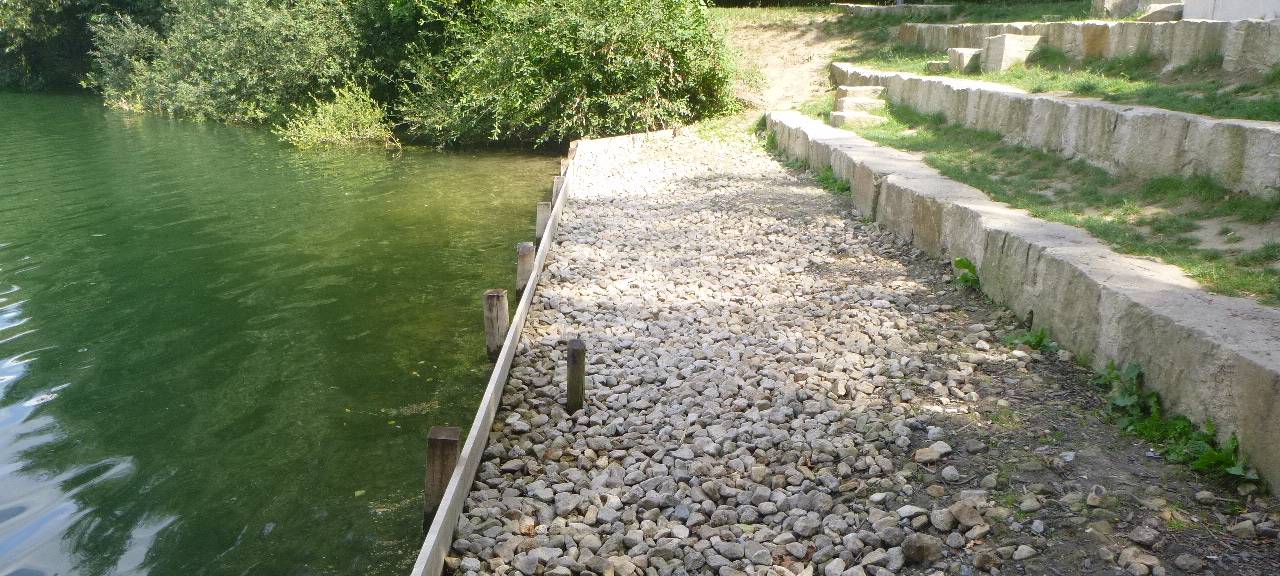 Wasserstelle am Buldener See