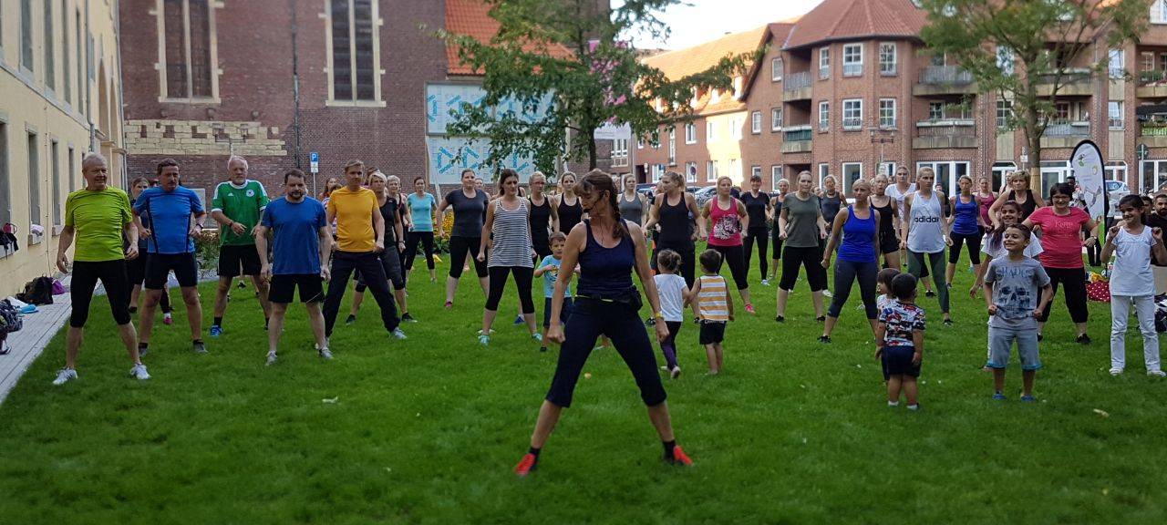 Sport im Park endet in Südkirchen und Coesfeld