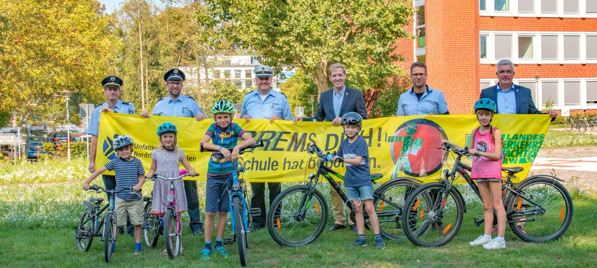 "Brems dich" Aktion im Kreis