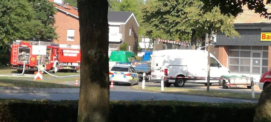 UPDATE: Gasleitung in Lüdinghausen repariert