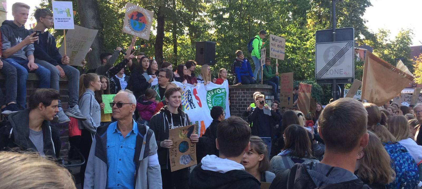 1500 "Fridays for Future"-Demonstranten in Dülmen