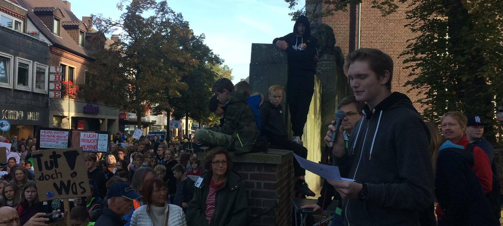1500 "Fridays for Future"-Demonstranten in Dülmen