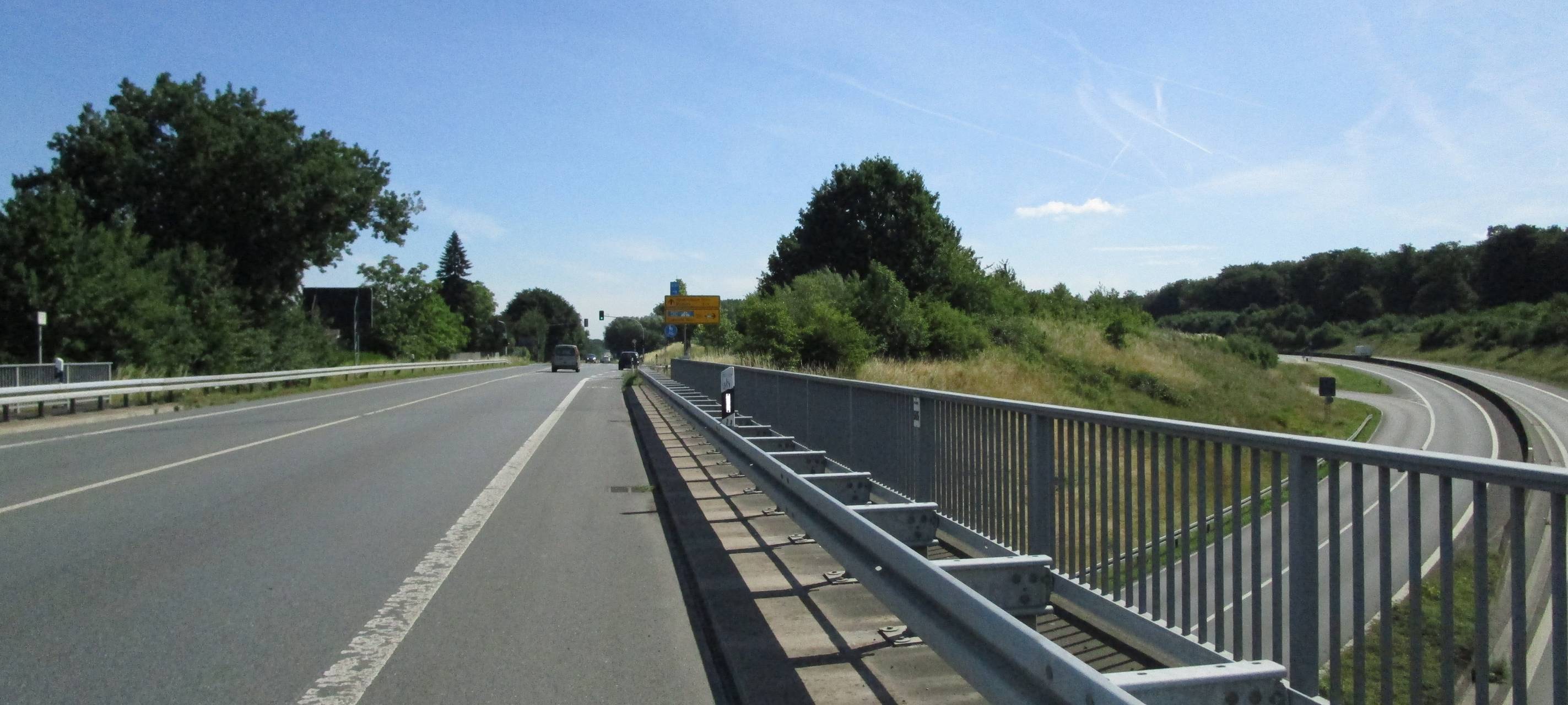 DÜLMEN: Lösung für zu kurze A43-Auffahrt