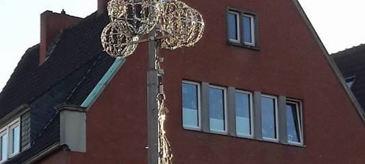 Keine neue Weihnachtsdeko in Lüdinghausen