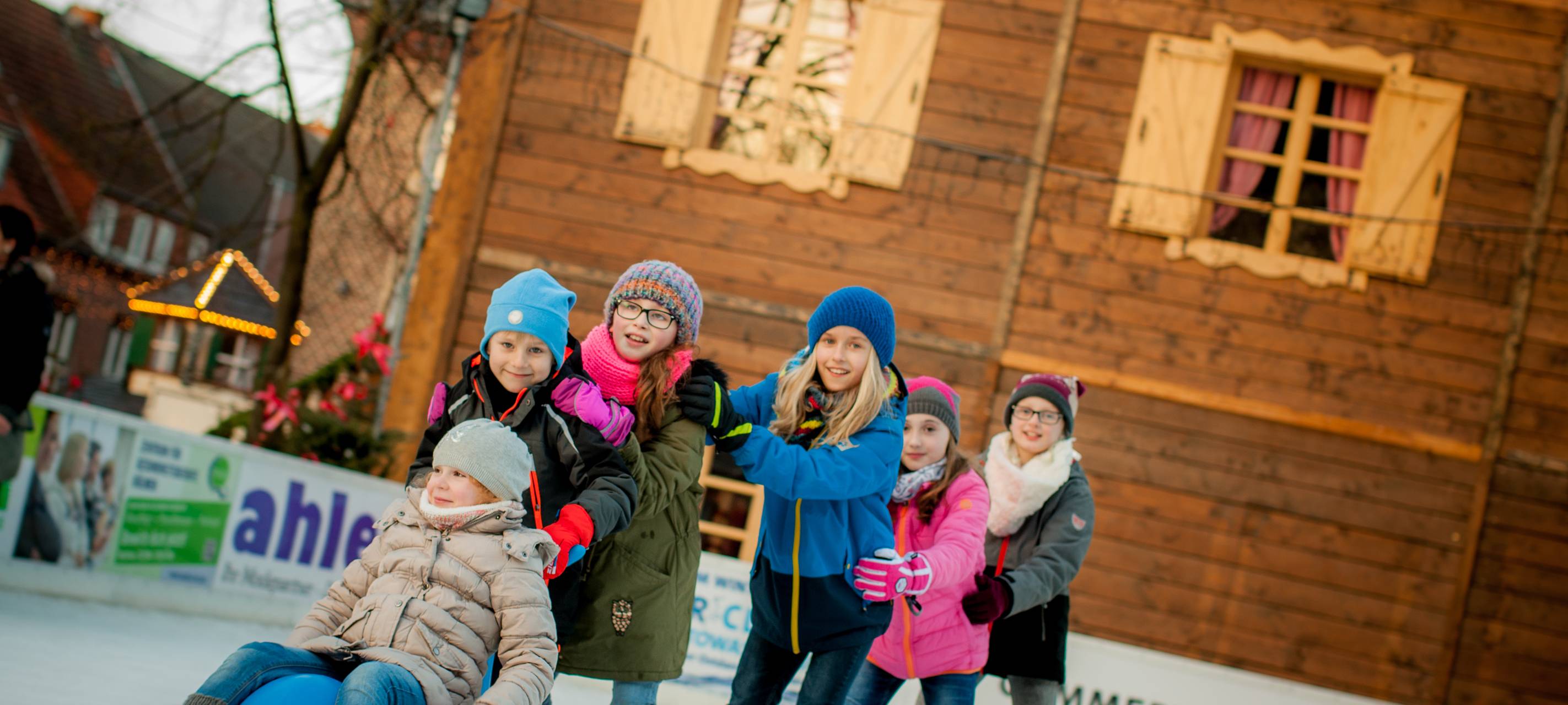 Eisbahn in Dülmen eröffnet