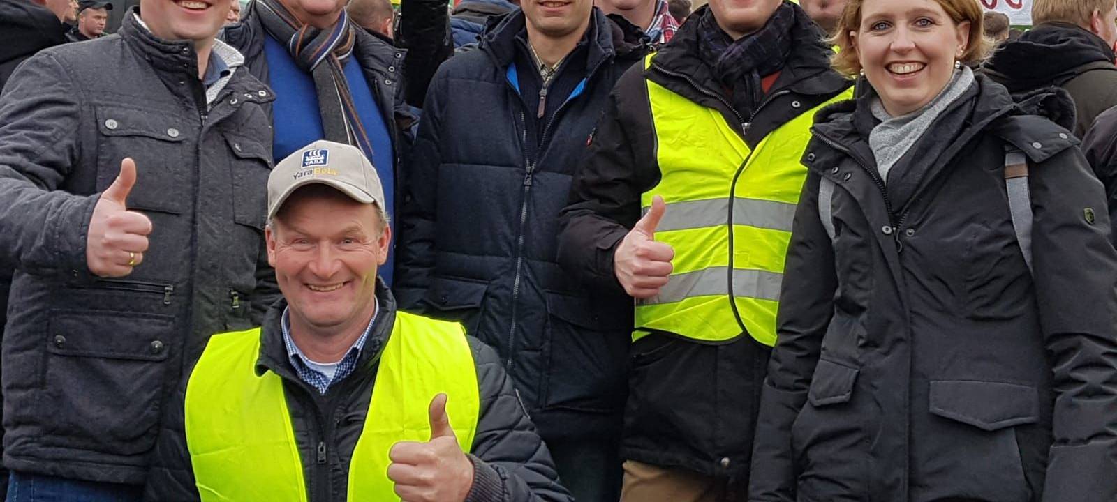 KREIS: Landwirte bei Großdemo in Berlin