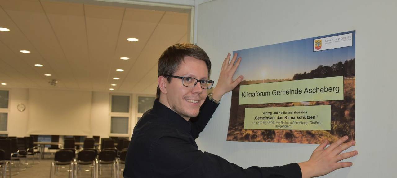 ASCHEBERG: Großer Ansturm beim ersten Klimaforum