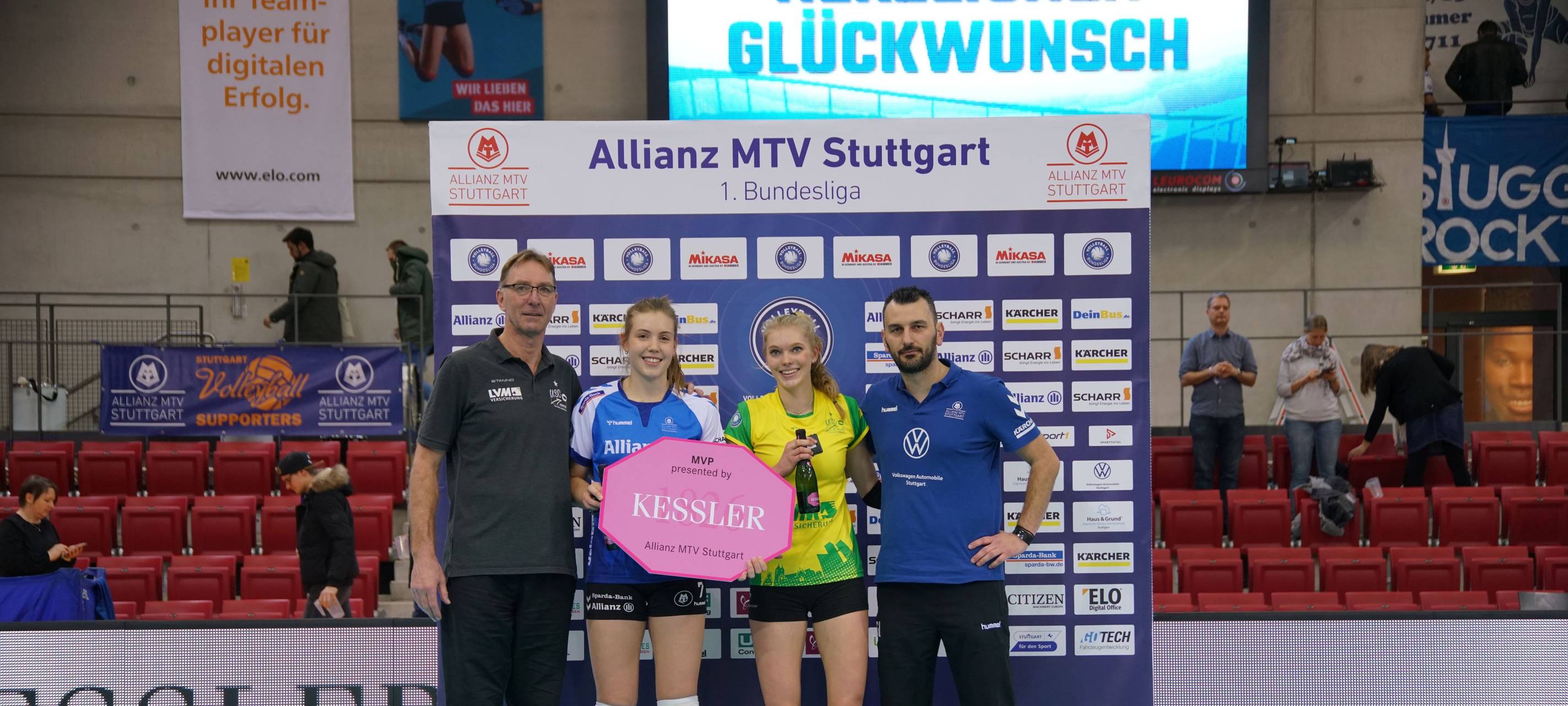 MÜNSTER: Erfolg für Volleyballerinnen vom USC