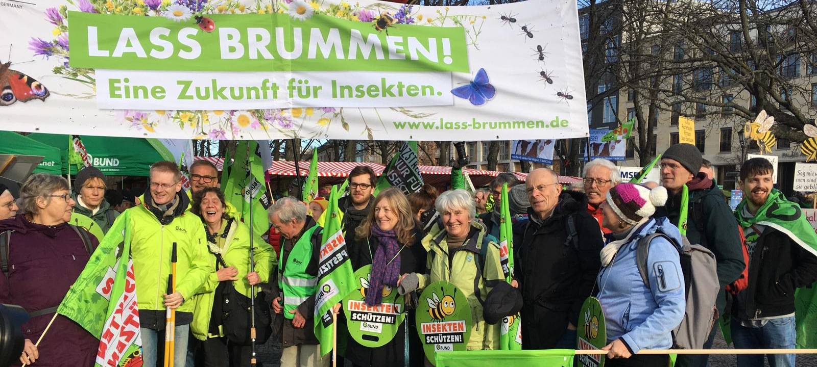 KREIS: BUND-Mitglieder bei Demo in Berlin