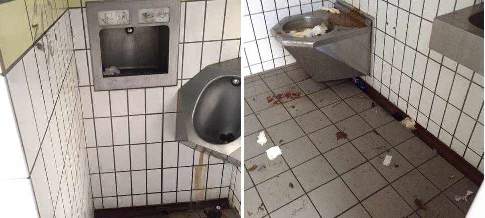 DÜLMEN: Ekel-Klo am Bahnhof