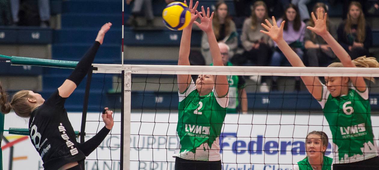SPORT: Volleyballfrauen des USC Münster verlieren