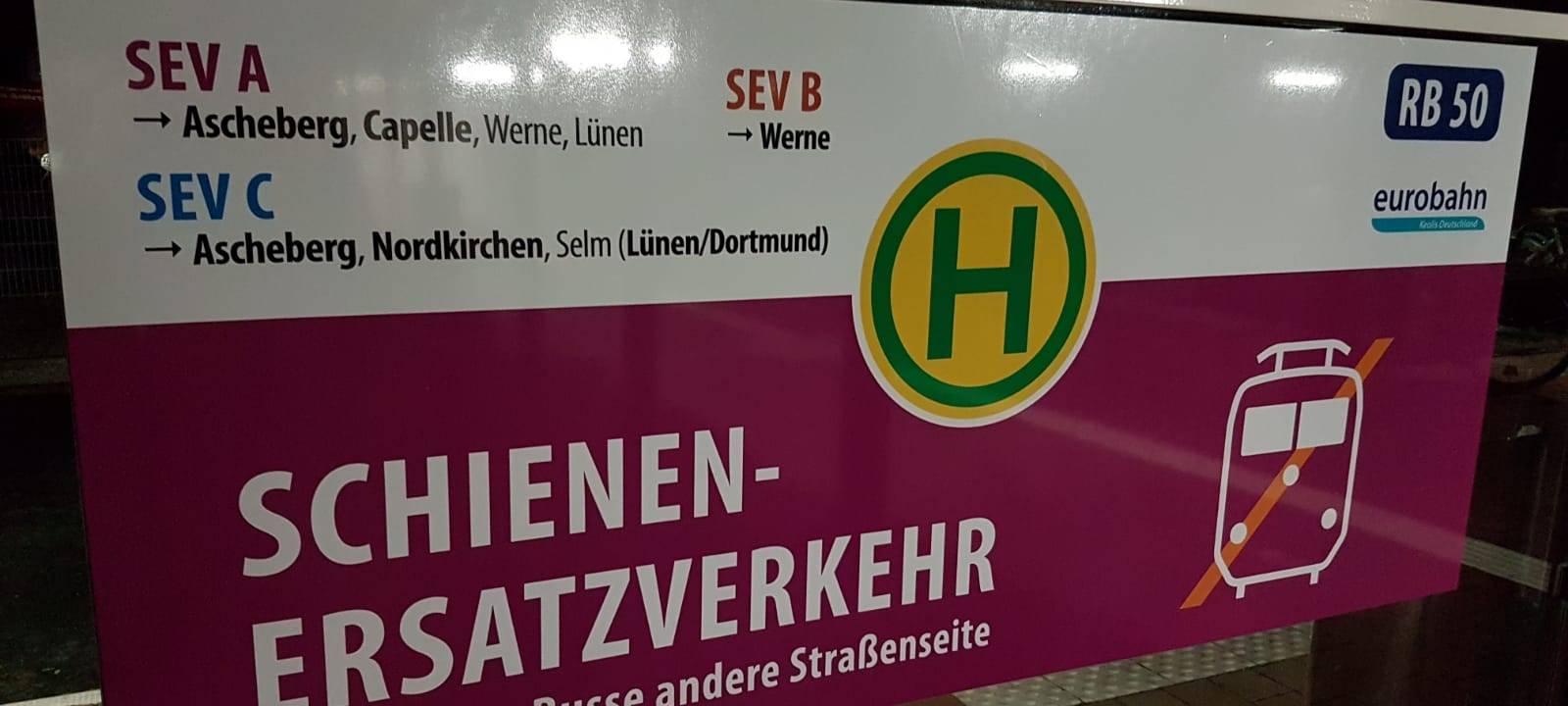 ASCHEBERG: Erste Bilanz der Bahnstrecken-Baustelle