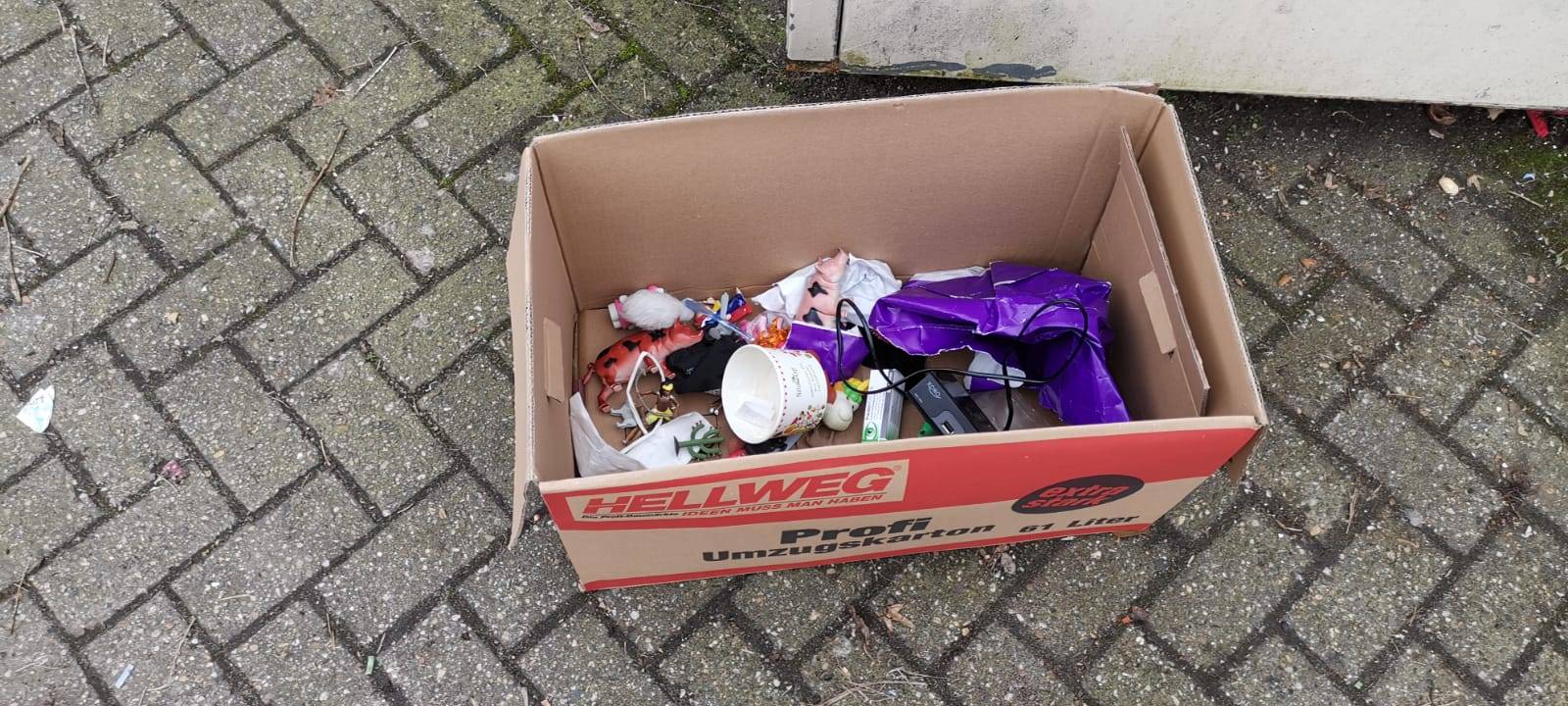 DÜLMEN: Wilde Müllkippe am DüB