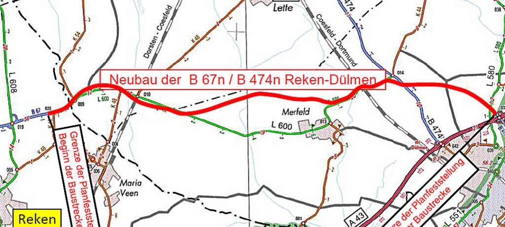 MERFELD: Weitere Vorzeichen der B 67n