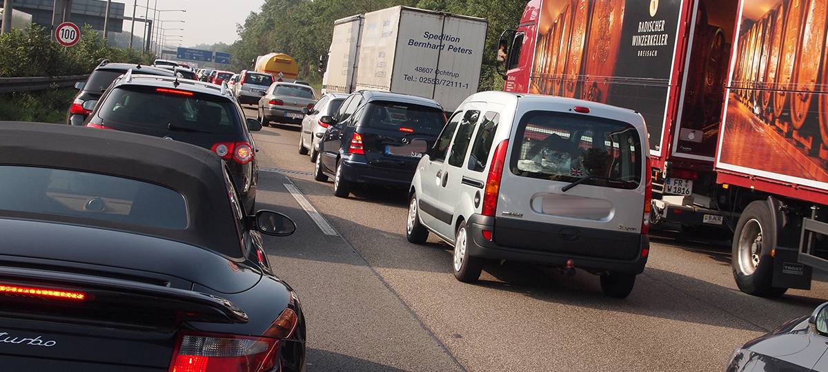 A1: Nach 2 Unfällen wieder frei