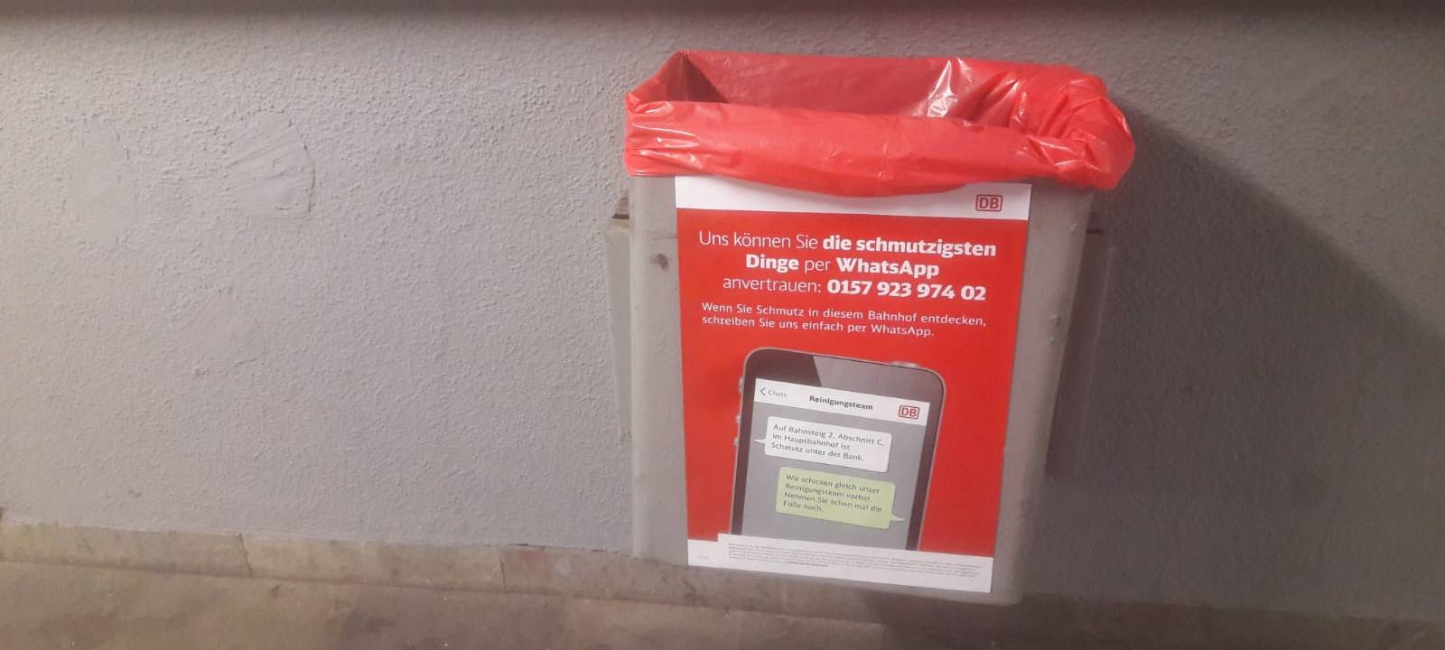 DÜLMEN: Anti-Müll-Aktion am Bahnhof