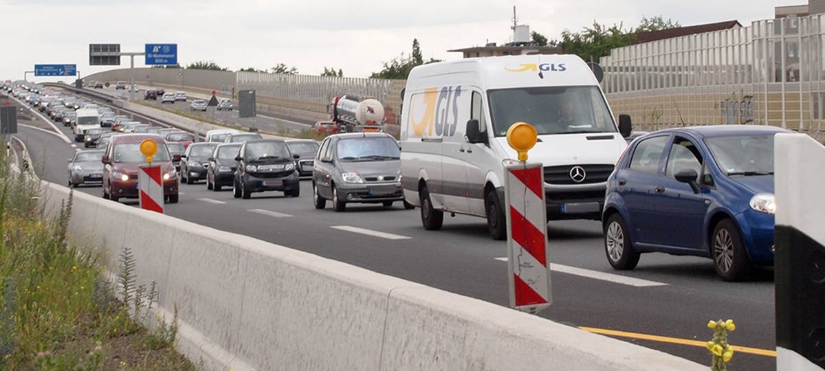 Unfall auf der A43