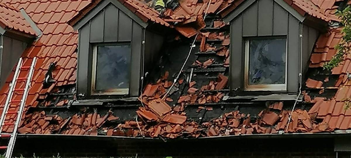 DARUP: 140 Feuerwehrleute bei Grundschulbrand