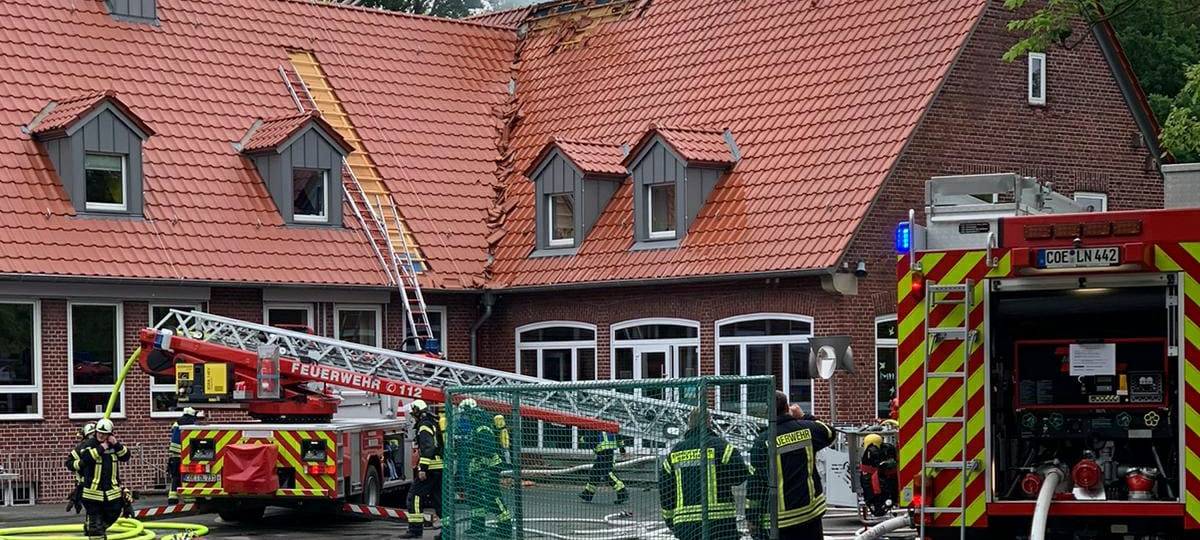 DARUP: Brandermittler forschen nach Ursache