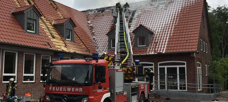 DARUP: Brandermittler forschen nach Ursache
