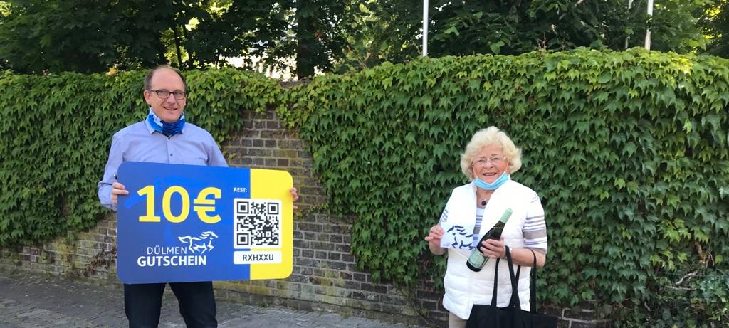 DÜLMEN: Gutschein "20plus" erfolgreich gestartet