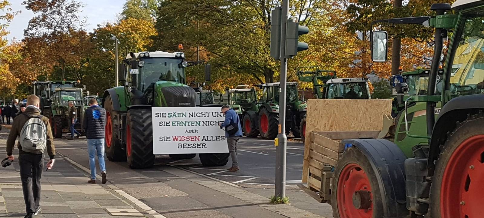 KREIS: Landwirte zur Demo nach Münster
