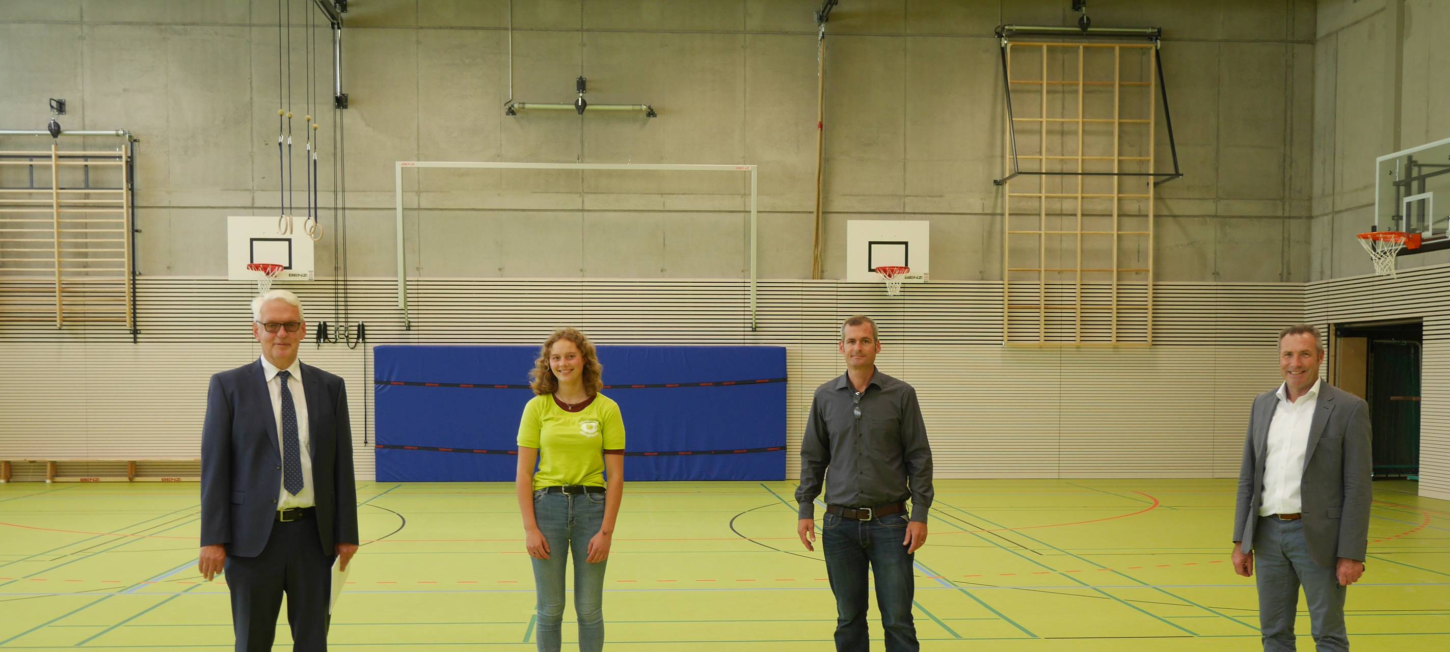 LÜDINGHAUSEN: Neue Sekundar-Sporthalle fast fertig